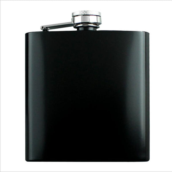6oz 304 Stainless Steel Hip Flask Liquor Whisky Vodka Alcohol Drinkware Flasks Flagon Outdoor