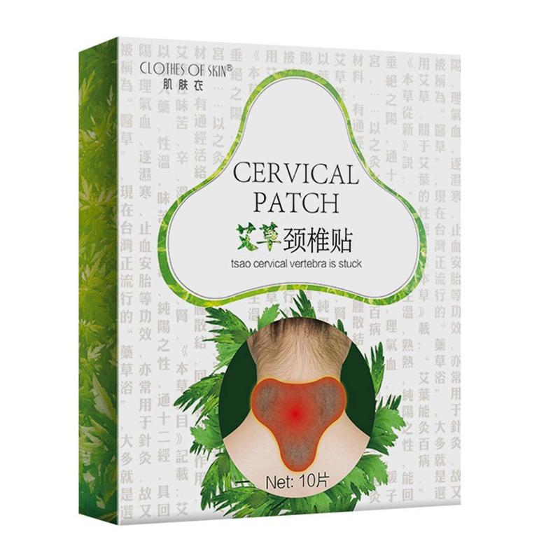 Knee Moxa Moxibustion Plaster Leg Pain Relief Wormwood Sticker Self Heating Warming Meridians Patches Plaster 10pcs/box