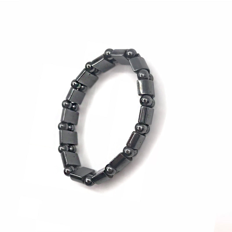 Adjustable Weight Loss Round Black Stone Magnetic Therapy Bracelet Health Care Luxury Slimming Product