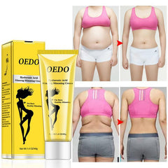 Hyaluaronic Acid Ginseng Slimming Cream Reduce Cellulite Lose Weight Burn Fat Slim Gel Body Shaping Massage Creams Health Care