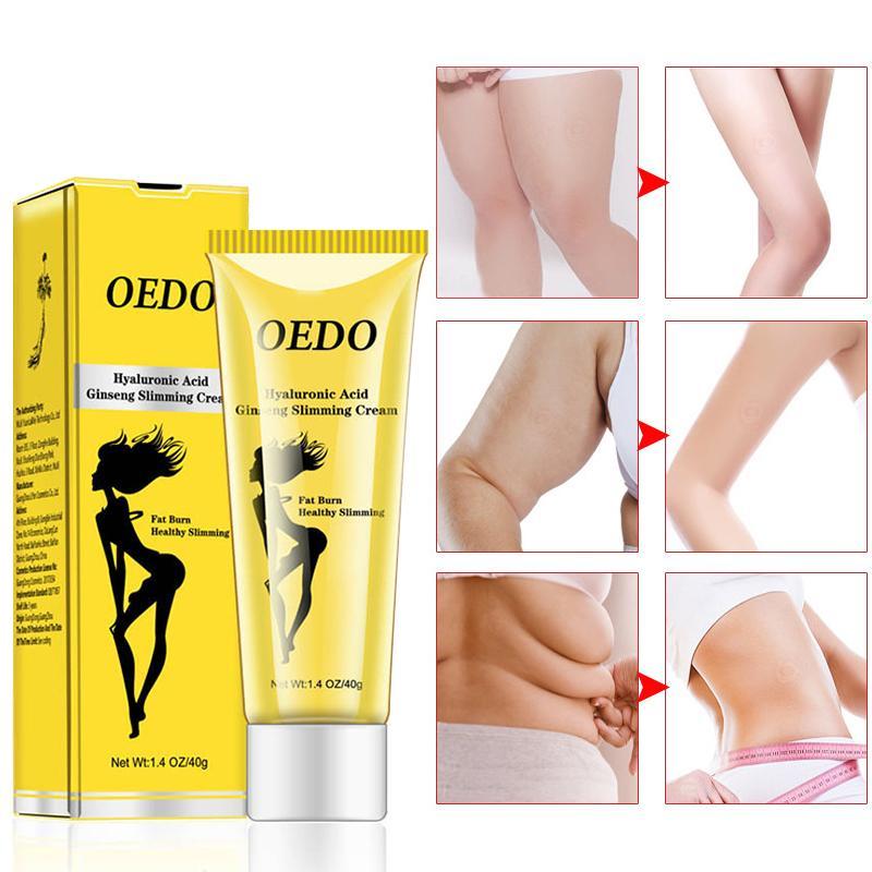 Hyaluaronic Acid Ginseng Slimming Cream Reduce Cellulite Lose Weight Burn Fat Slim Gel Body Shaping Massage Creams Health Care