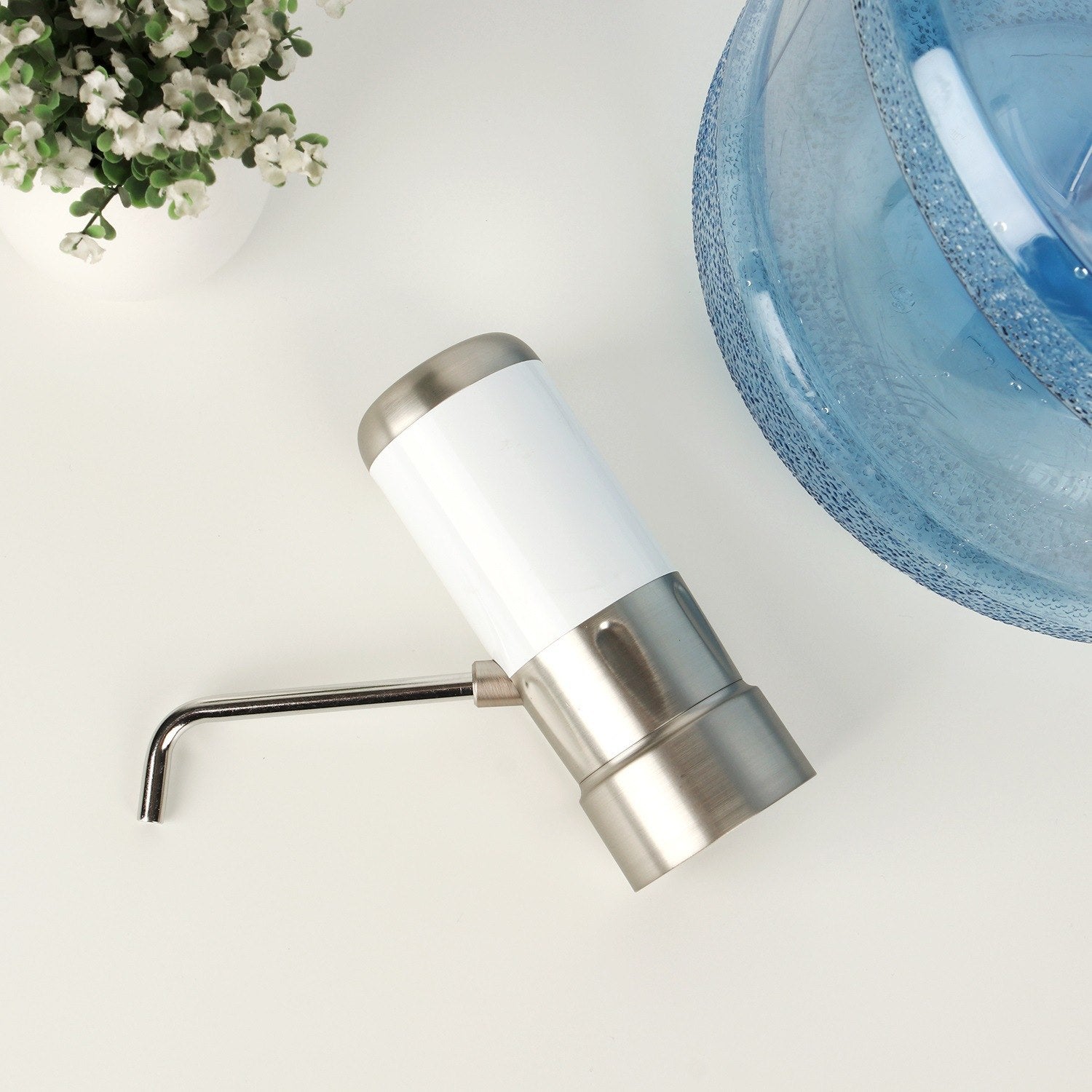 Rechargeable Drinking Water Pump Automatic Water Dispenser Portable Button Pump Dispense Gallon Bottle Drinking Water Pump