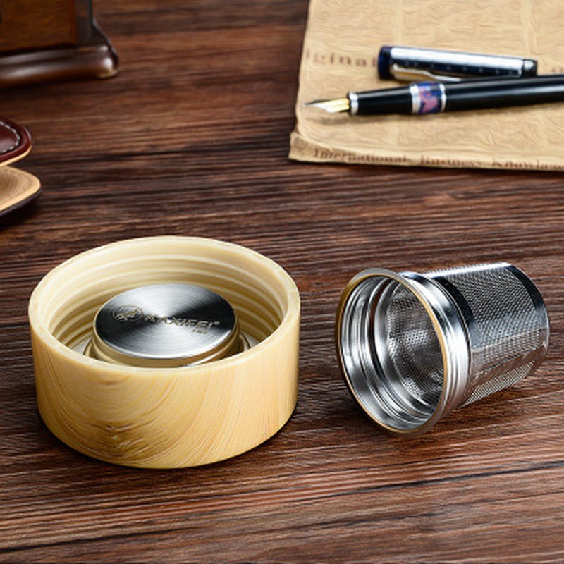 Glass tea water Bottle With Stainless Steel 304 Tea leaks Filter Bottle For Water teaTumbler My drink Car travel bottles