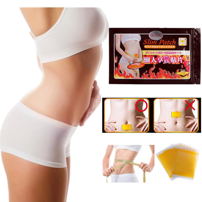 100pcs=10bags Slimming Navel Stick Slim Patch Lose Weight Loss Burning Fat Slimming Health Care Fat Stickers Face Slimming