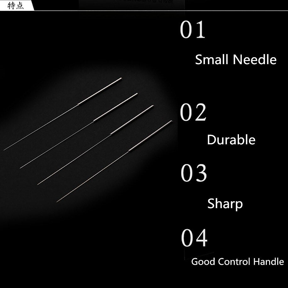 Zhongyan Taihe Acupuncture Needles 1000 Needle Acupuncture Disposable Needle Beauty Massage Sterilze Needle 1000pcs 2box