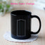 Battery Magic Mug Positive Energy Color Changing Cup Ceramic Discoloration Coffee Tea Milk Mugs Novelty Gifts