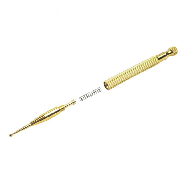 New Hot Ear Probe Brass Ear Acupuncture Point Massage Probe Health Care Tool Auricular Detection Pen Stick