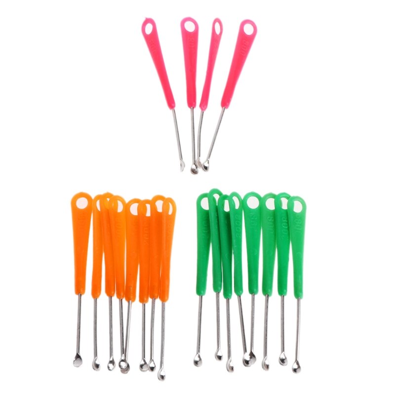 20pcs Earpick Spoon Tool Clean Ear Wax Curette Remover Health Care Colorful Gift Random color Main image
