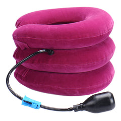 neck massage Inflatable collar to relieve neck muscles, reduce headaches, mild stretching of the cervical spine.