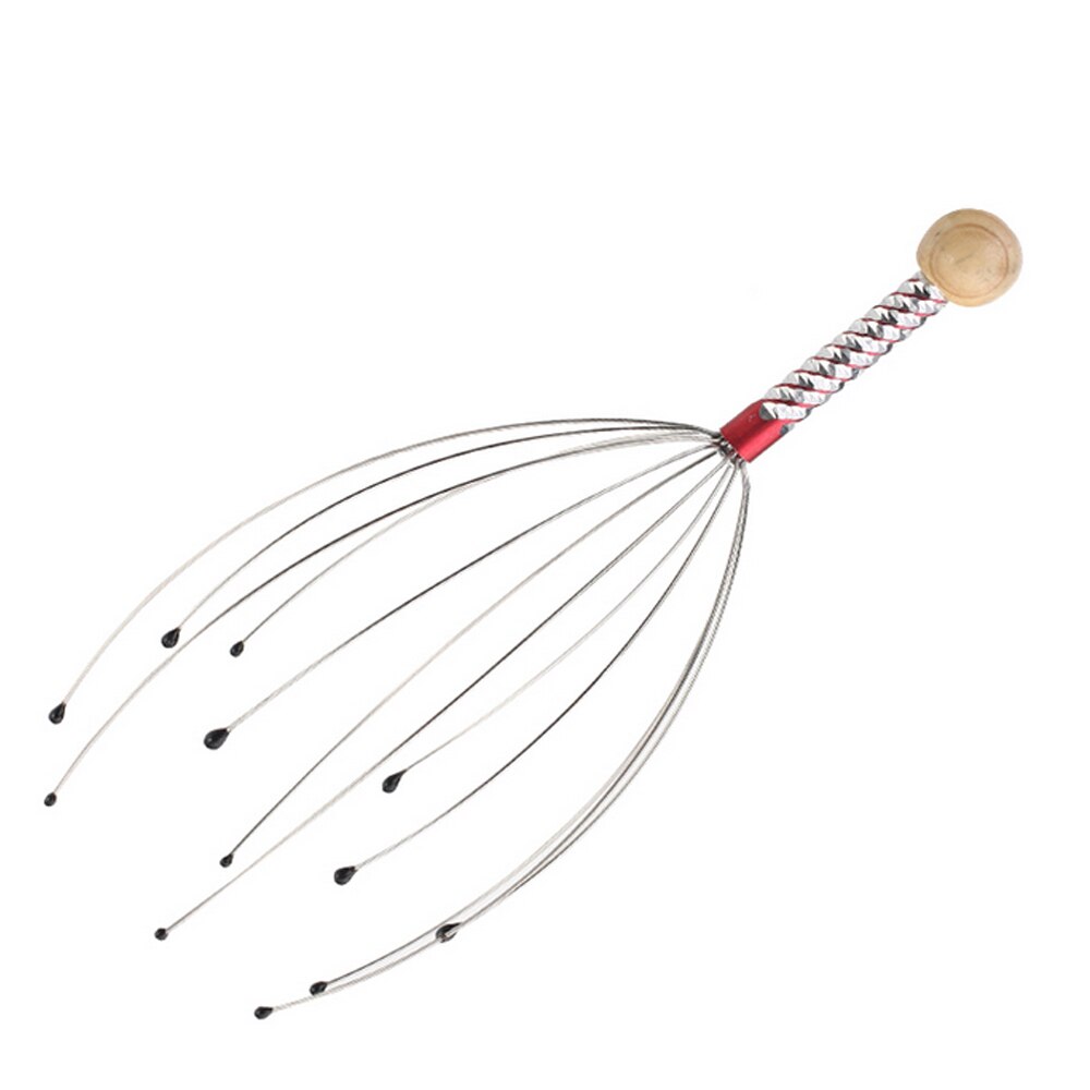 anti-stress Scores Of Pains Octopus Head Head Skin Care Neck Relief Stress Relaxing Claw Massage Skin Care Massager C178 1 PC .