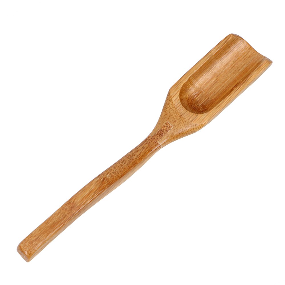 Natural Bamboo Tea Scoop Retro Style High Quality Delicate Spoon for Tea Honey Sauce Coffee Tea Leaves Chooser Holder Secondary image
