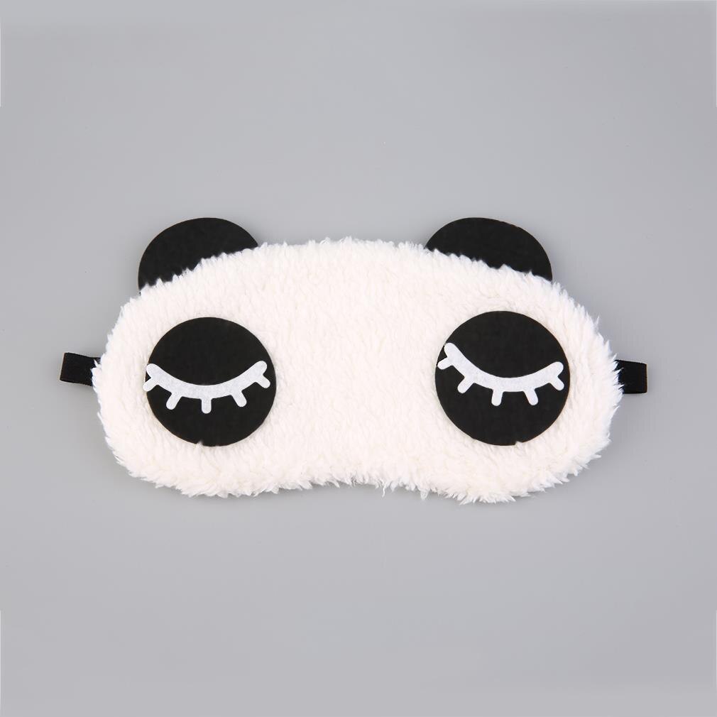 Mask For Sleep Cute Panda Sleeping Face Eye Blindfold Eyeshade Breathable Kids Women Travel Cover Health Care Aid Eyepatch Tool