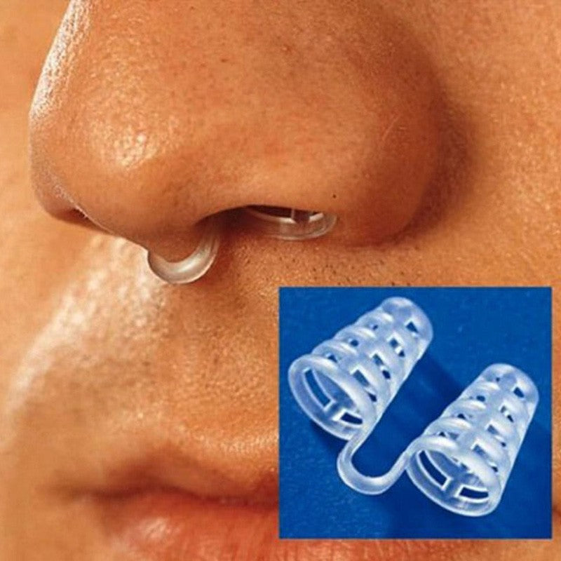 Professional Anti Snoring Device Anti Snore Nose Clip Relieve Snoring Snore Stopping Health Care For Men Women 2PCS Main image