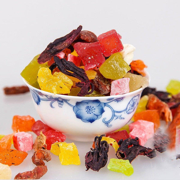HelloYoung5A 100g Chinese fashion fruit tea delay senility flavored tea Improve immunity