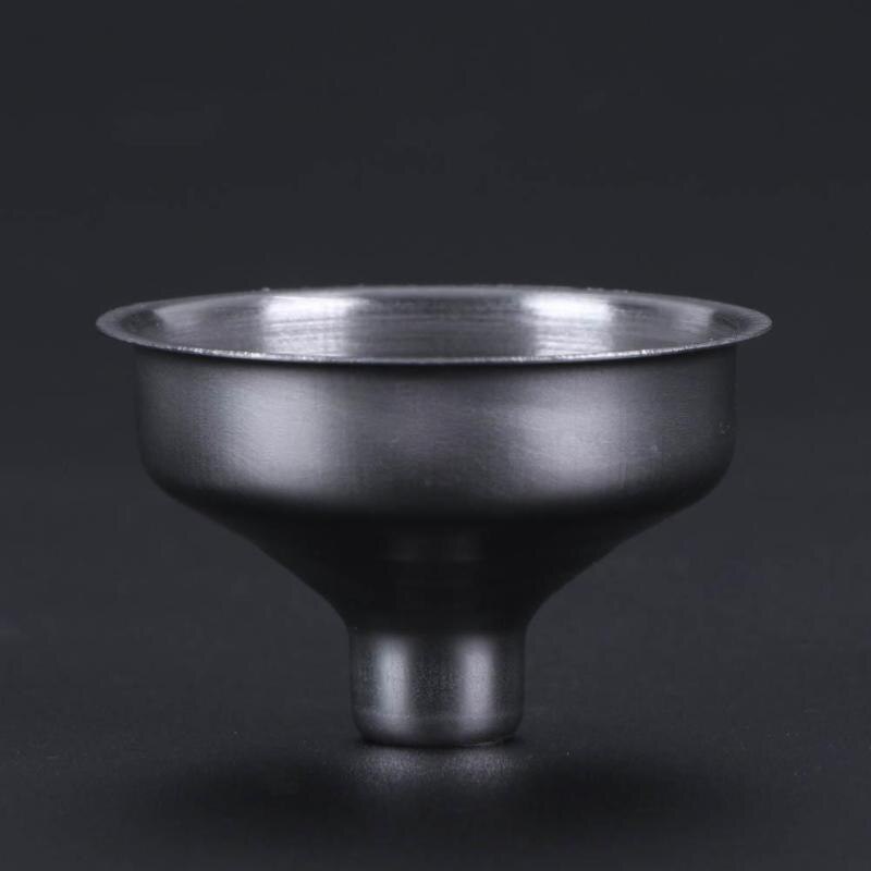 1PC Stainless Steel Funnel for Hip Flask Transferring Liquid Wide Mouth Canning Hopper Filter Kitchen Funnel Accessories Main image