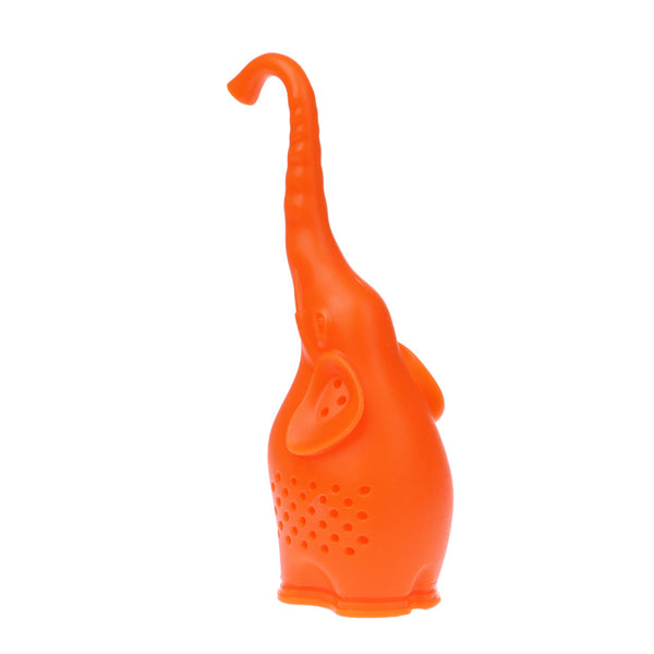 Teapot Cute Elephant Silicone Tea Infuser Filter Teapot for Tea & Coffee Drinkware Kitchen Accessories Drop shipping