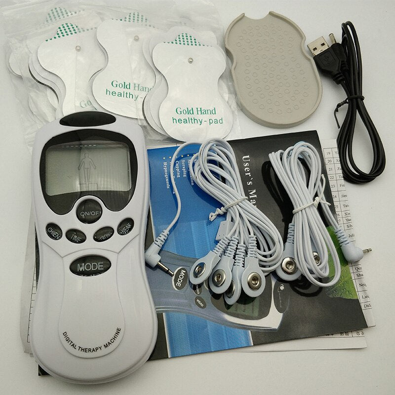 6 Electrode Health Care Tens Acupuncture Electric Therapy Massageador Machine Pulse Body Slimmming Sculptor Massager Apparatus Secondary image