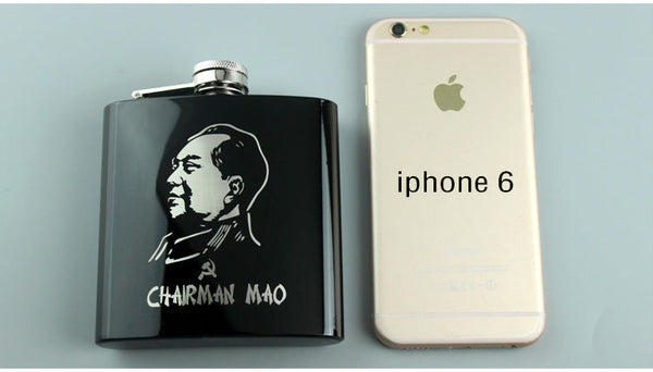 6oz 304 Stainless Steel Hip Flask Liquor Whisky Vodka Alcohol Drinkware Flasks Flagon Outdoor