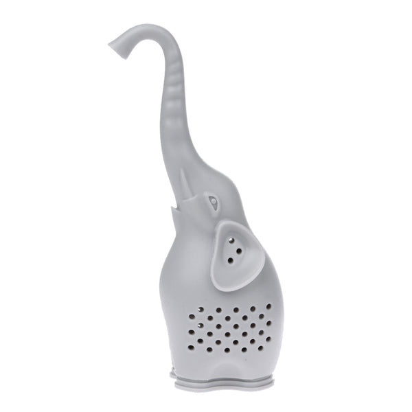 Teapot Cute Elephant Silicone Tea Infuser Filter Teapot for Tea & Coffee Drinkware Kitchen Accessories Drop shipping