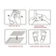 2pcs/bag Detox Foot Pad Patch Feet Care Body Massager Bamboo Herbal Plaster Stress Relief Help Sleep Health Care