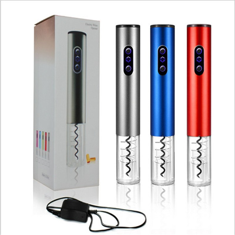 Electric Wine Opener With Charger And Batteries Open Wine In 6 Seconds Useful Bar Kitchen Tools Main image