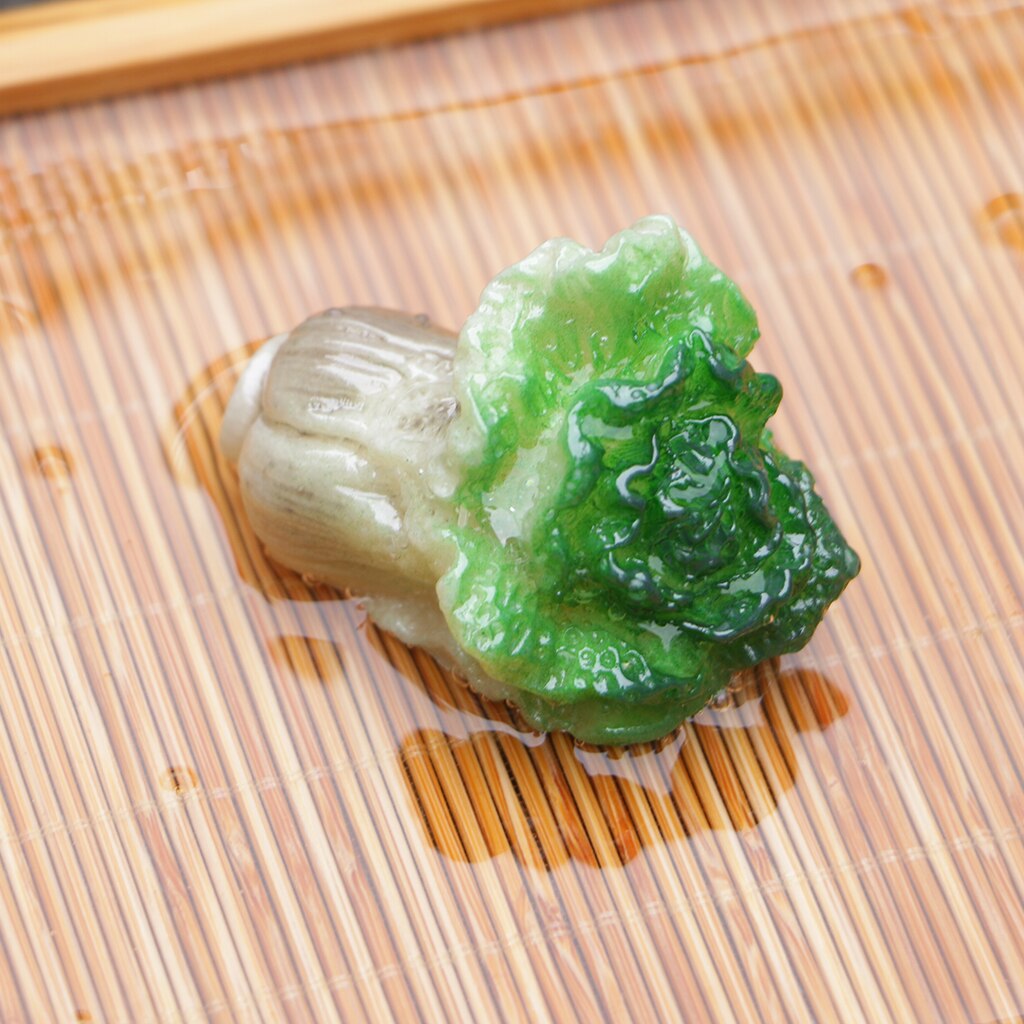 Resin Discoloration Tea Pet Cabbage Shaped Tea Tray Accessories Tea Ceremony Secondary image