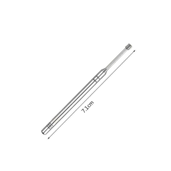 Stainless Steel Portable Spiral Choose Ear Wax Health Stick Cure Cleaner Cleaning Kit Ear Care Removal Tools 5 Pcs / Lot