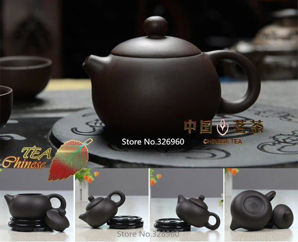 CJ239 Handmade Purple Clay Tea Set Traditional Teapot Zisha Tea Service  Chinese Kung Fu Tea Kettle Chinaware Made in China