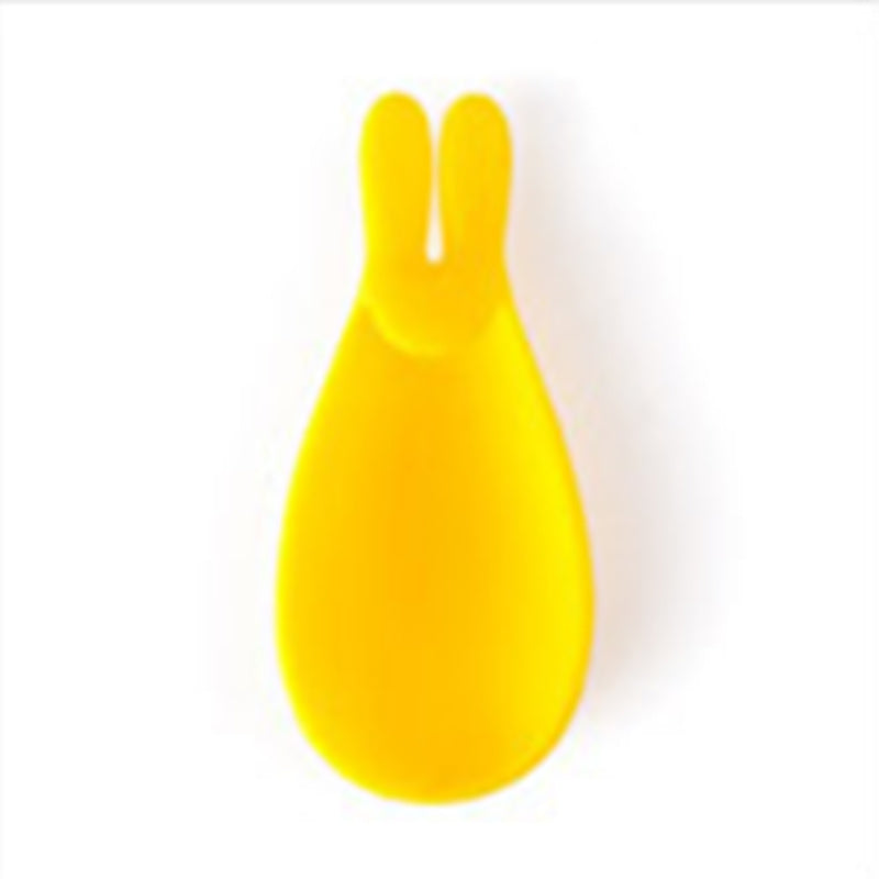 Creative Silicone Gel Rabbit Shape Tea Infuser Bag Holder Candy Colors Mug Gift-F1FB