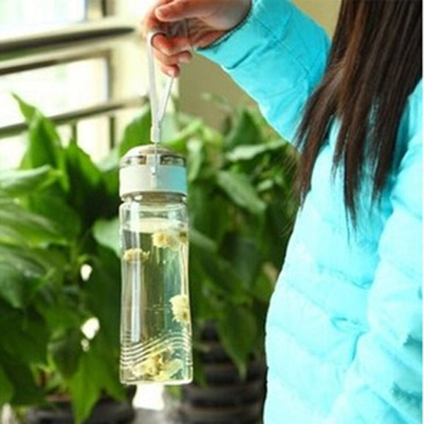 CJ024 new Sports water bottle Portable Plastic Outdoor Camping water bottles sport bottle 620ML