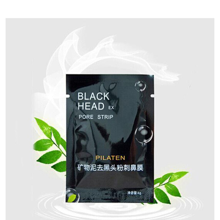 1bag Black Face Patch Nose Strips Remove Blackheads Pores Black Head Remover Acne Peel Mask Black Dots Cleaning Medical Plaster