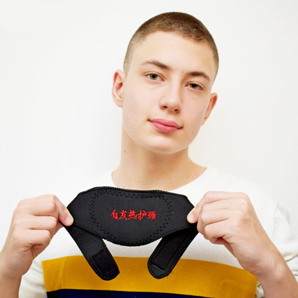 Health Care Neck Support Massager 1Pcs Tourmaline Self-heating Neck Belt Protection Spontaneous Heating Belt Body Massager Secondary image