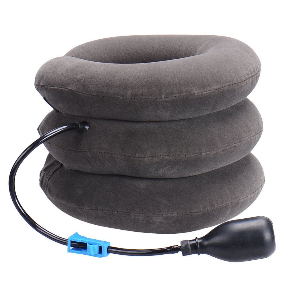 neck massage Inflatable collar to relieve neck muscles, reduce headaches, mild stretching of the cervical spine.