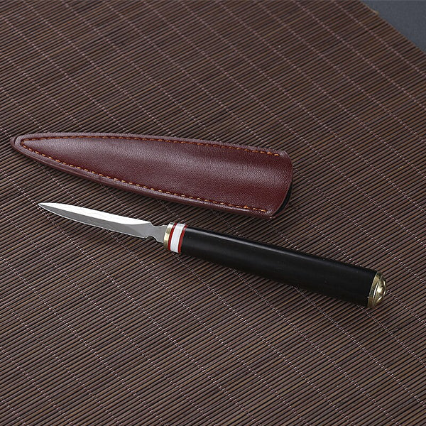Creative Pure Stainless Steel Tea Knife Office Tea Ceremony Accessories Pattern Vintage Big Needles Cutter Puer Tea Pry Tools