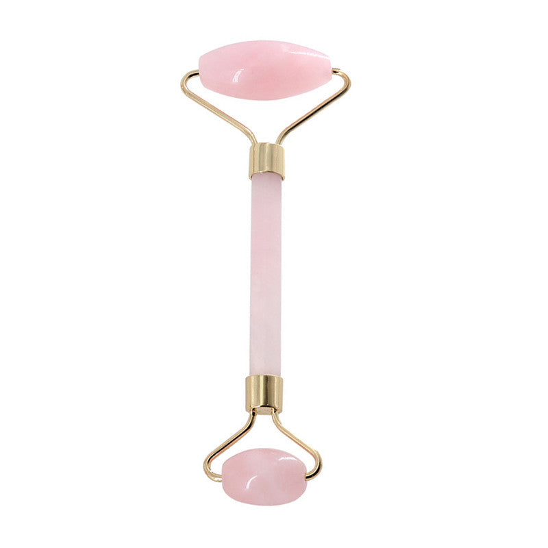 Rose Quartz Roller Slimming Face Massager Face Lifting Natural Jade Facial Massage Roller Stone Skin Massage Beauty Care Tools