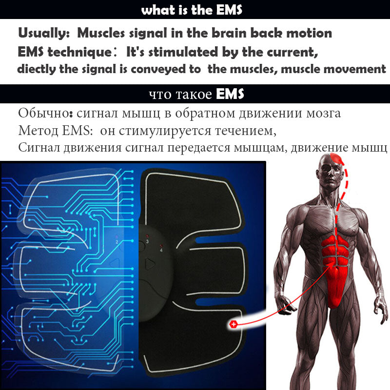 Smart ems hip trainer myostimulator massager Electric Muscle Stimulator Wireless Buttocks Abdominal Fitness training Body care