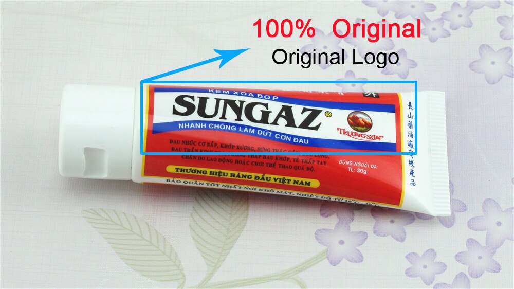 1Pcs 30g Vietnam Sungaz Balm Cream Rapid Pain Relief Back Shoulder Massager Yamano Pain Balm Analgesic Arthritis Cream Main image