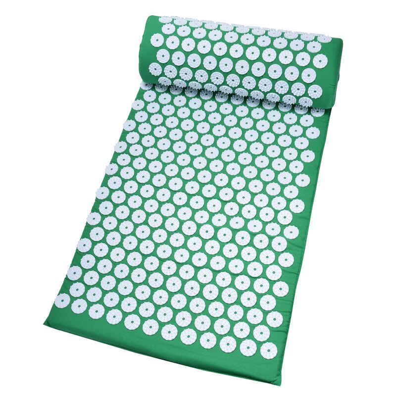 Massager Cushion Acupuncture Sets Relieve Stress Back Pain Acupressure Mat/Pillow Massage Mat Rose Spike Massage and Relaxation