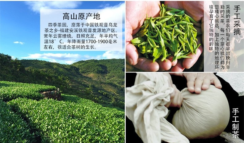 HelloYoungOolong Tea 250g Tieguanyin China natural organic health care green tie guan yin