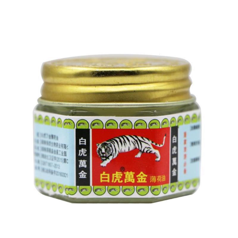 White Tiger Balm Arthritis Joint Pain Body Massage Patches Pain Relief Plaster Ointment Headache balsamo tigre Balm Oil 15g