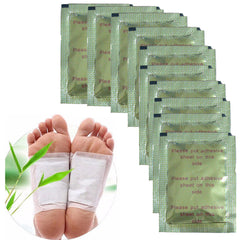 10Pcs Chinese Medicine Paste Detox Foot Pads Patch plaster removal of harmful toxins from the body health