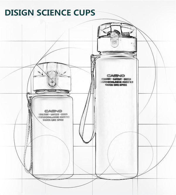 HELLOYOUNG BPA Free Leak Proof Sports Water Bottle High Quality Tour Hiking Portable My Favorite Bottles 400ml 560ml
