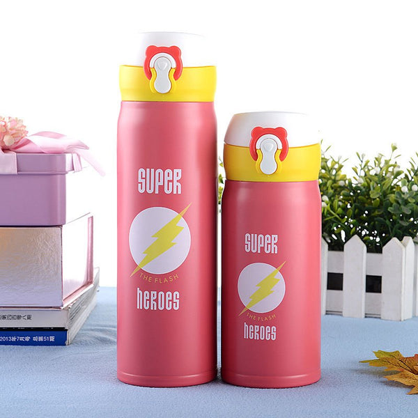 350ml 500ml Vacuum bottle Thermal Insulated Tumbler Travel Water bottle Lovely couple portable hot