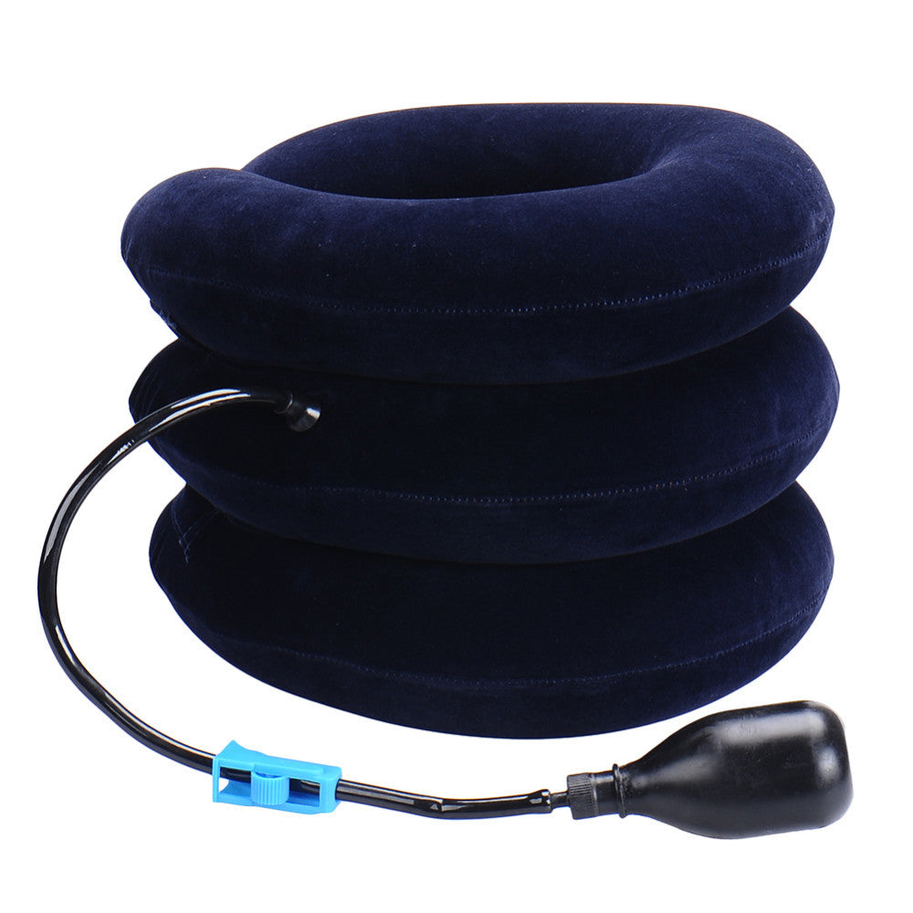 neck massage Inflatable collar to relieve neck muscles, reduce headaches, mild stretching of the cervical spine.