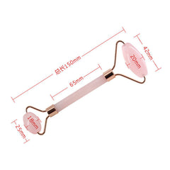 Rose Quartz Roller Slimming Face Massager Face Lifting Natural Jade Facial Massage Roller Stone Skin Massage Beauty Care Tools