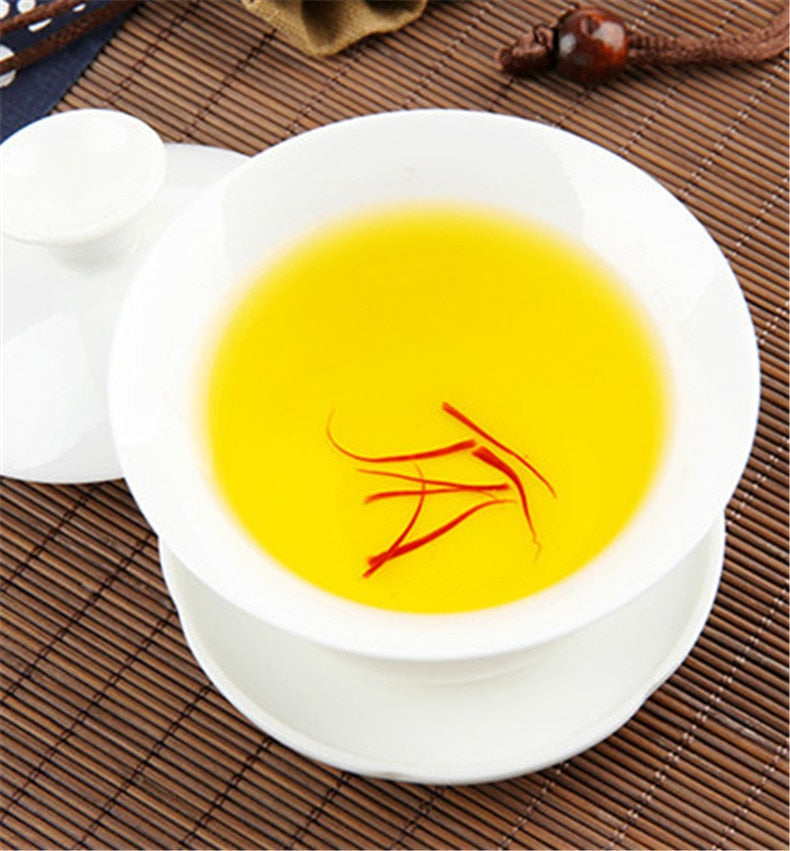 HelloYoung100% Guaranteed Authentic Iran Saffron Crocus Stigma Croci 1g Great Flower tea Main image