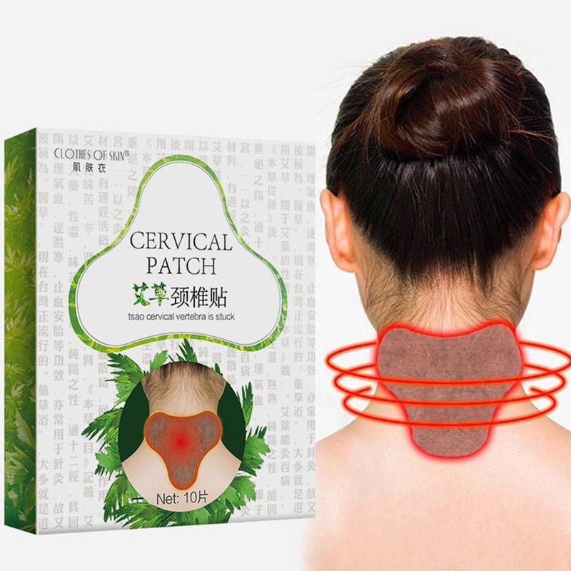 Knee Moxa Moxibustion Plaster Leg Pain Relief Wormwood Sticker Self Heating Warming Meridians Patches Plaster 10pcs/box