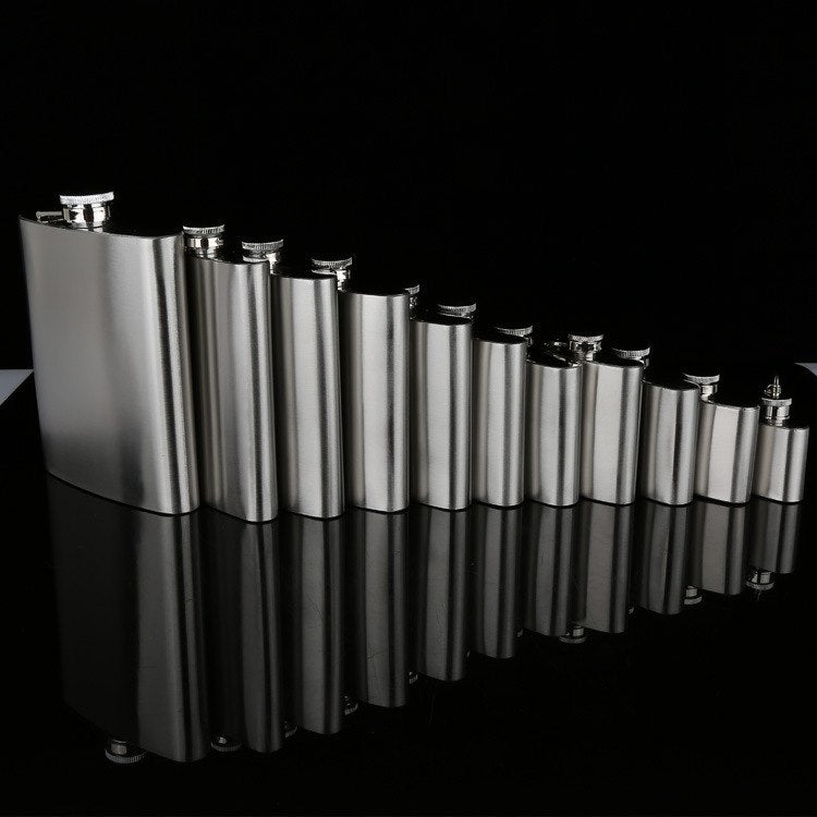 Stainless Steel Hip Flask Flagon High Quality Portable Wine Whisky Pot Bottle Drinkware For Drinker