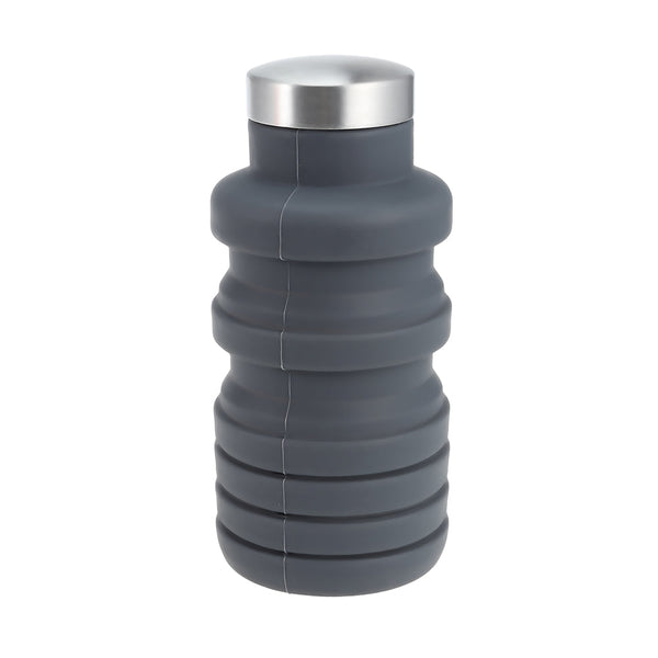 500ML Portable Silicone Water Bottle Retractable Folding Coffee Bottle Outdoor Travel Drinking Collapsible Sport Drink Kettle
