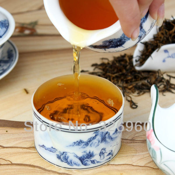 HelloYoung24 Bags Chinese Tieguanyin Tea Oolong Tea Black Tea Green Tea Puer Tea Herbal Tea New Tea